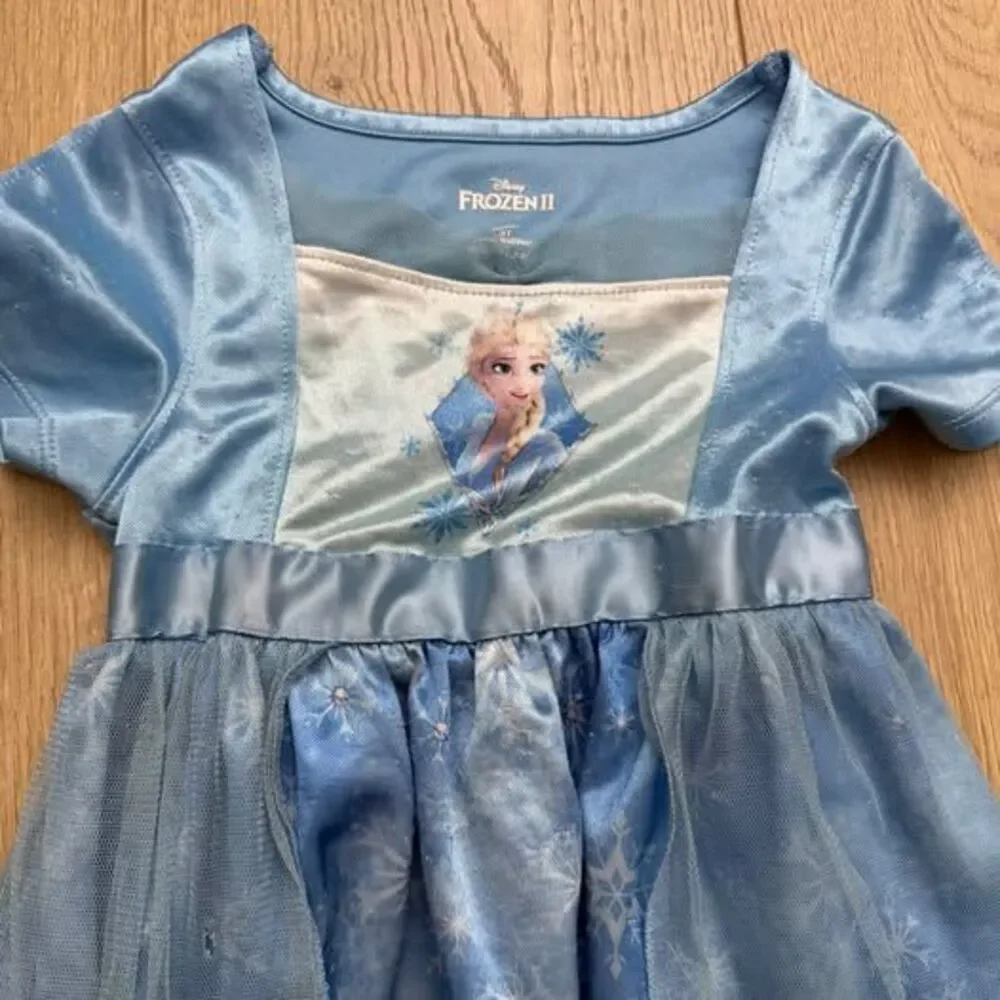 Disney Frozen II Elsa Nightgown Size 3T